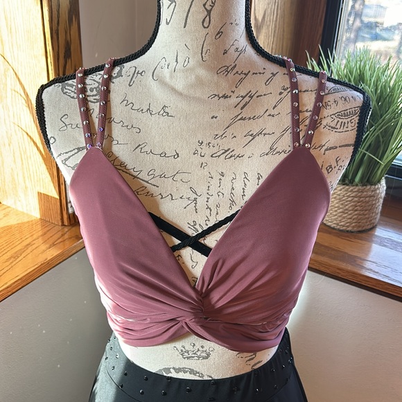 Weissman Pink Dance Top w/ Balera High Low Skirt - Picture 3 of 17